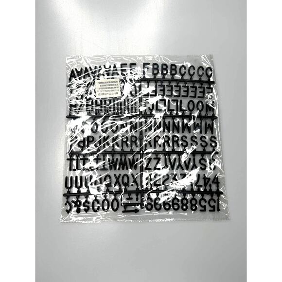 Black Framed Message Board with 6 inch x 4 inch Photo Frame Letters Included - Picture 5 of 5